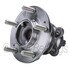 WE61387 by NTN - Wheel Bearing and Hub Assembly - Steel, Natural, with Wheel Studs