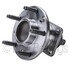 WE61389 by NTN - Wheel Bearing and Hub Assembly - Steel, Natural, with Wheel Studs