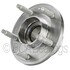 WE61391 by NTN - Wheel Bearing and Hub Assembly - Steel, Natural, with Wheel Studs