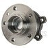 WE61437 by NTN - Wheel Bearing and Hub Assembly - Steel, Natural, without Wheel Studs