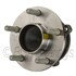 WE61439 by NTN - Wheel Bearing and Hub Assembly - Steel, Natural, with Wheel Studs