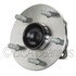 WE61435 by NTN - Wheel Bearing and Hub Assembly - Steel, Natural, with Wheel Studs