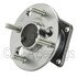 WE61449 by NTN - Wheel Bearing and Hub Assembly - Steel, Natural, with Wheel Studs