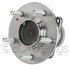 WE61470 by NTN - Wheel Bearing and Hub Assembly - Steel, Natural, with Wheel Studs