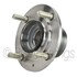 WE61459 by NTN - Wheel Bearing and Hub Assembly - Steel, Natural, with Wheel Studs