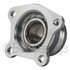 WE61462 by NTN - Wheel Bearing and Hub Assembly - Steel, Natural, without Wheel Studs