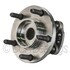 WE61464 by NTN - Wheel Bearing and Hub Assembly - Steel, Natural, with Wheel Studs