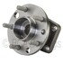 WE61483 by NTN - Wheel Bearing and Hub Assembly - Steel, Natural, with Wheel Studs