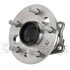 WE61475 by NTN - Wheel Bearing and Hub Assembly - Steel, Natural, with Wheel Studs