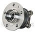 WE61492 by NTN - Wheel Bearing and Hub Assembly - Steel, Natural, without Wheel Studs