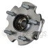 WE61489 by NTN - Wheel Bearing and Hub Assembly - Steel, Natural, with Wheel Studs