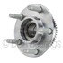 WE61513 by NTN - Wheel Bearing and Hub Assembly - Steel, Natural, with Wheel Studs