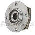 WE61515 by NTN - Wheel Bearing and Hub Assembly - Steel, Natural, without Wheel Studs