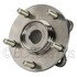 WE61518 by NTN - Wheel Bearing and Hub Assembly - Steel, Natural, with Wheel Studs