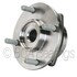 WE61519 by NTN - Wheel Bearing and Hub Assembly - Steel, Natural, with Wheel Studs