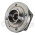 WE61529 by NTN - Wheel Bearing and Hub Assembly - Steel, Natural, without Wheel Studs