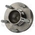 WE61530 by NTN - Wheel Bearing and Hub Assembly - Steel, Natural, with Wheel Studs