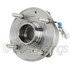 WE61537 by NTN - Wheel Bearing and Hub Assembly - Steel, Natural, with Wheel Studs