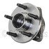 WE61558 by NTN - Wheel Bearing and Hub Assembly - Steel, Natural, with Wheel Studs