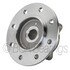 WE61561 by NTN - Wheel Bearing and Hub Assembly - Steel, Natural, with Wheel Studs