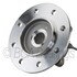 WE61562 by NTN - Wheel Bearing and Hub Assembly - Steel, Natural, with Wheel Studs