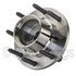 WE61556 by NTN - Wheel Bearing and Hub Assembly - Steel, Natural, with Wheel Studs