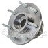 WE61557 by NTN - Wheel Bearing and Hub Assembly - Steel, Natural, with Wheel Studs