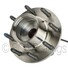 WE61569 by NTN - Wheel Bearing and Hub Assembly - Steel, Natural, with Wheel Studs