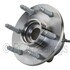 WE61573 by NTN - Wheel Bearing and Hub Assembly - Steel, Natural, with Wheel Studs