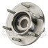 WE61575 by NTN - Wheel Bearing and Hub Assembly - Steel, Natural, with Wheel Studs