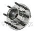 WE61564 by NTN - Wheel Bearing and Hub Assembly - Steel, Natural, with Wheel Studs