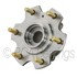 WE61568 by NTN - Wheel Bearing and Hub Assembly - Steel, Natural, with Wheel Studs