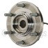 WE61580 by NTN - Wheel Bearing and Hub Assembly - Steel, Natural, with Wheel Studs