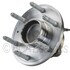 WE61576 by NTN - Wheel Bearing and Hub Assembly - Steel, Natural, with Wheel Studs