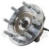 WE61577 by NTN - Wheel Bearing and Hub Assembly - Steel, Natural, with Wheel Studs