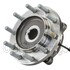 WE61579 by NTN - Wheel Bearing and Hub Assembly - Steel, Natural, with Wheel Studs