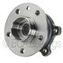 WE61619 by NTN - Wheel Bearing and Hub Assembly - Steel, Natural, without Wheel Studs