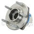 WE61621 by NTN - Wheel Bearing and Hub Assembly - Steel, Natural, with Wheel Studs