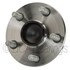 WE61632 by NTN - Wheel Bearing and Hub Assembly - Steel, Natural, with Wheel Studs