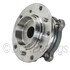 WE61623 by NTN - Wheel Bearing and Hub Assembly - Steel, Natural, without Wheel Studs