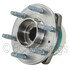 WE61624 by NTN - Wheel Bearing and Hub Assembly - Steel, Natural, with Wheel Studs