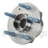 WE61625 by NTN - Wheel Bearing and Hub Assembly - Steel, Natural, with Wheel Studs