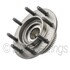 WE61640 by NTN - Wheel Bearing and Hub Assembly - Steel, Natural, with Wheel Studs