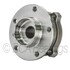 WE61641 by NTN - Wheel Bearing and Hub Assembly - Steel, Natural, without Wheel Studs