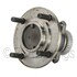 WE61645 by NTN - Wheel Bearing and Hub Assembly - Steel, Natural, with Wheel Studs