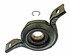 NBHB88555 by NTN - Drive Shaft Center Support Bearing - BCA, Rubber, Black