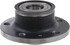 WE60687 by NTN - Wheel Bearing and Hub Assembly - Steel, Natural, without Wheel Studs