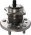 WE60723 by NTN - Wheel Bearing and Hub Assembly - Steel, Natural, with Wheel Studs