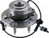 WE60826 by NTN - Wheel Bearing and Hub Assembly - Steel, Natural, with Wheel Studs