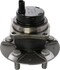 WE60791 by NTN - Wheel Bearing and Hub Assembly - Steel, Natural, with Wheel Studs